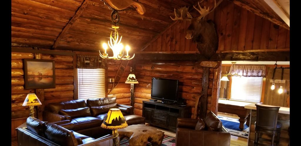 Mountainside Log Home Lake George Cabin Rentals